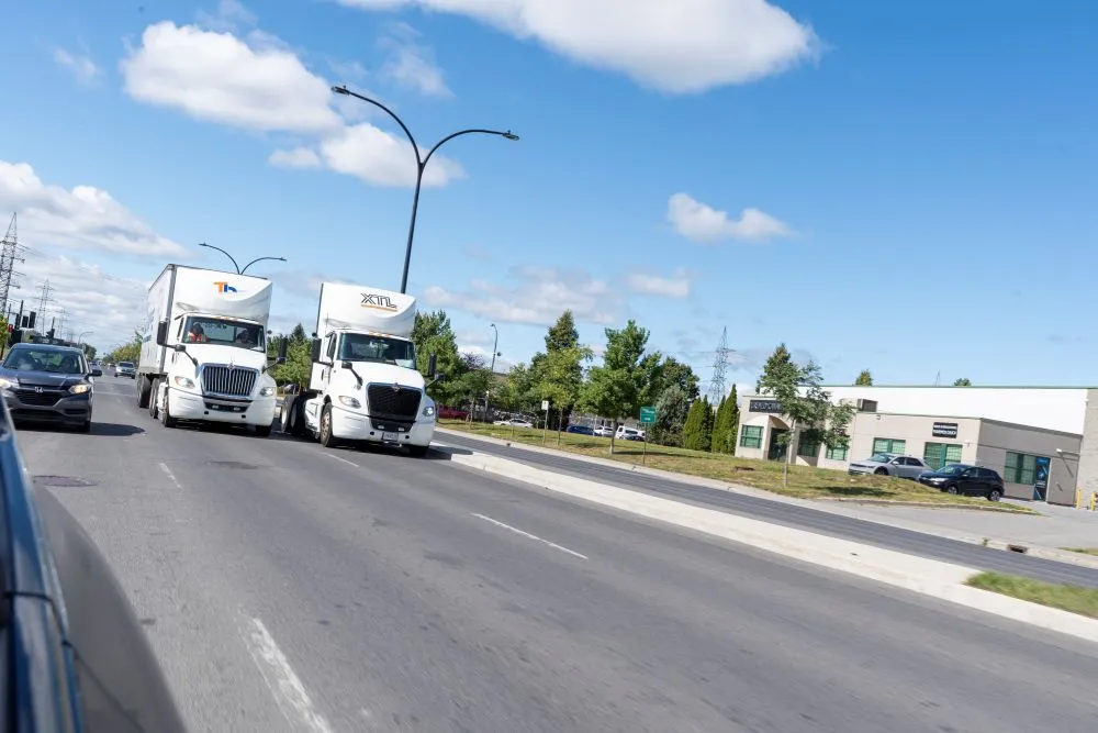 camion transport huppe