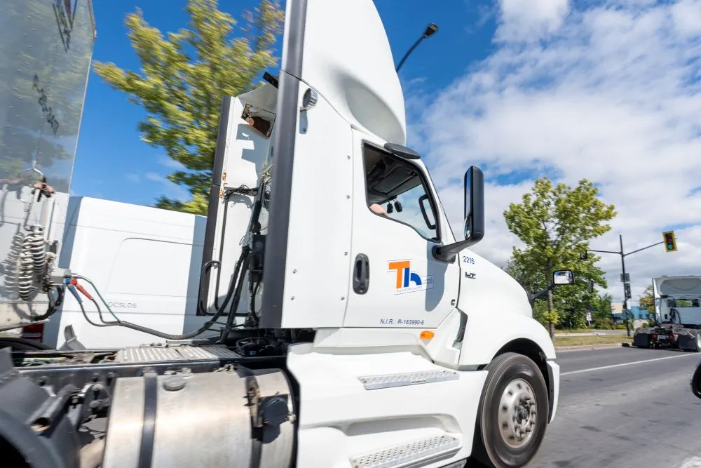 camion transport huppe